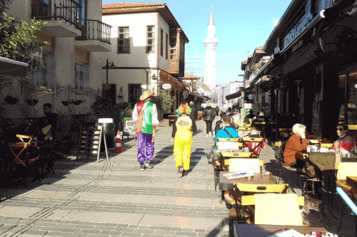 Antalya old town is one of the top places in Europe for online workers