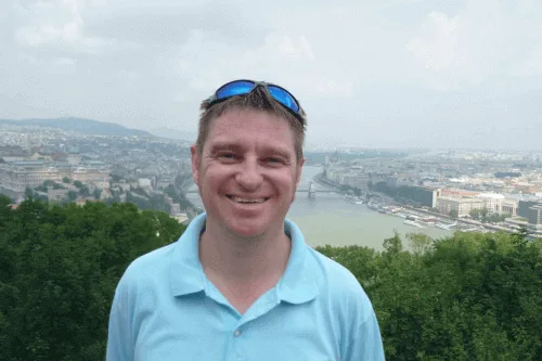 Matthew Francis in Budapest, Hungary