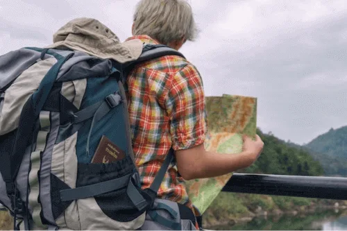 12 Best Backpacks for Traveling Asia in 2026 8 Man with travel backpack in Asia