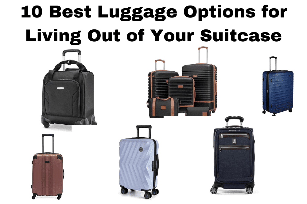 Best Suitcases to Live Out Of - 10 Cool Luggage Options 7 Best suitcases to live out of