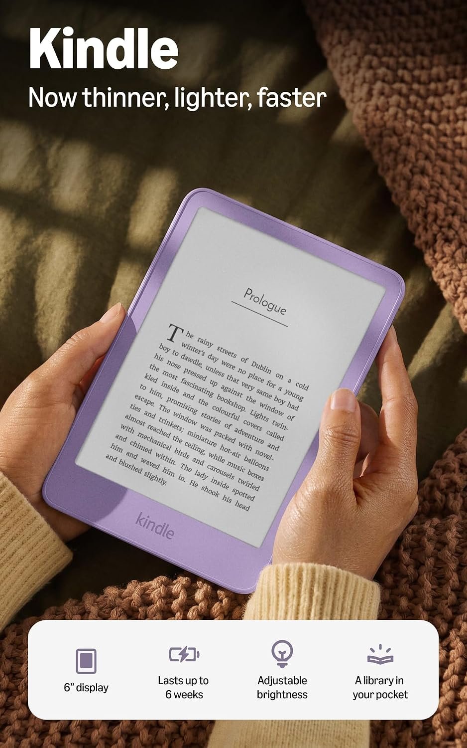 Amazon Kindle 16GB e-Reader for Digital Nomads