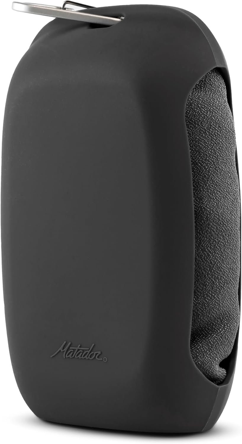 Matador Packable Travel Towel in Silicone Case